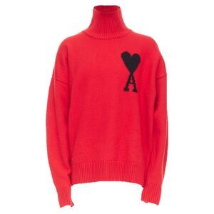 Ami De Coeur Wool Turtleneck Sweater
